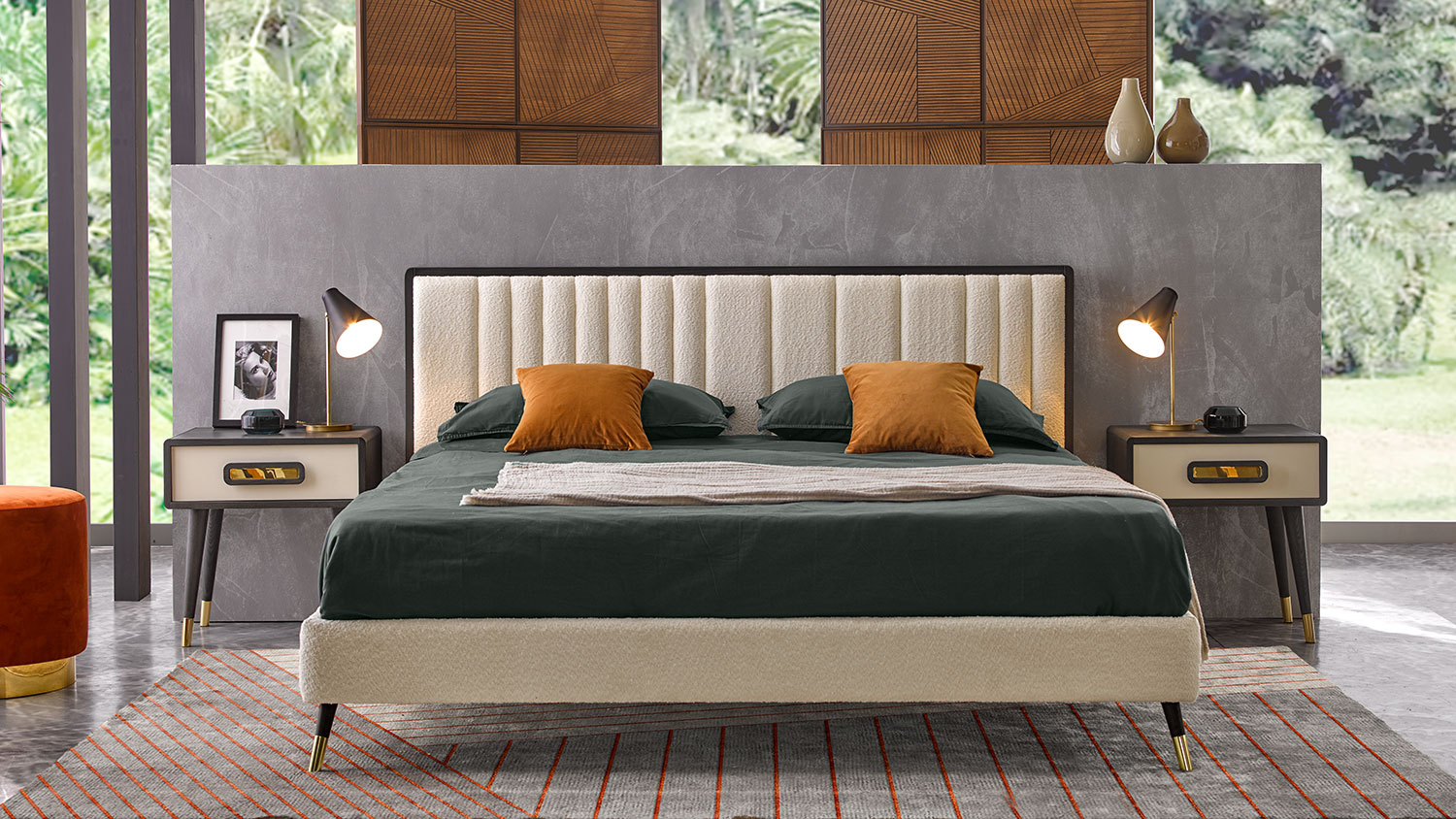 moon bedroom set elly collection 6928