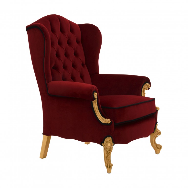 hotel armchair eneide 8690