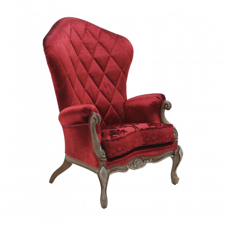 italian classic armchair rhombus 7951