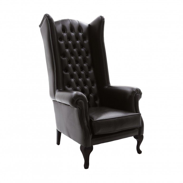 italian leather armchair old england 4674