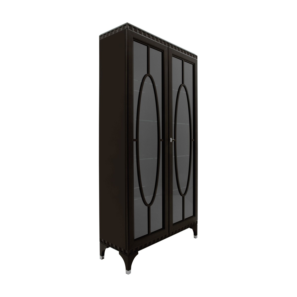 modern glass cupboard ellipse 1 3152