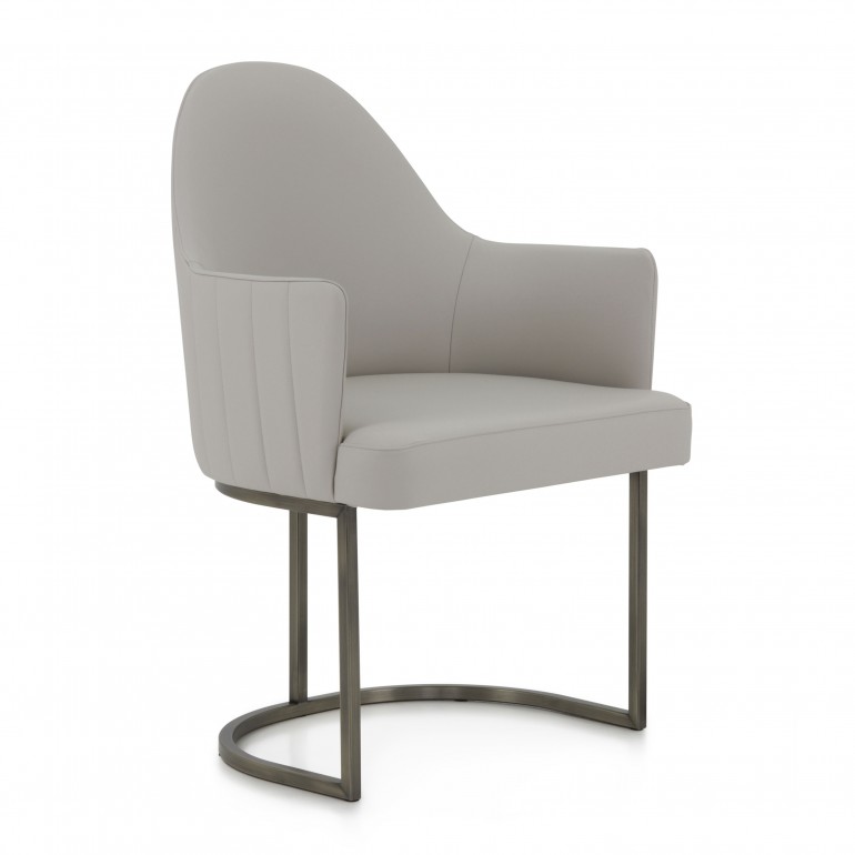 poltrona struttura legno stile contemporaneo