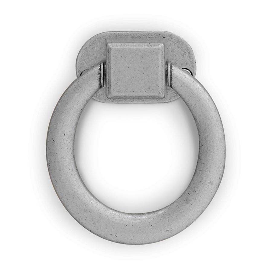 Maniglia ad anello - finitura Argento anticato - Sevensedie