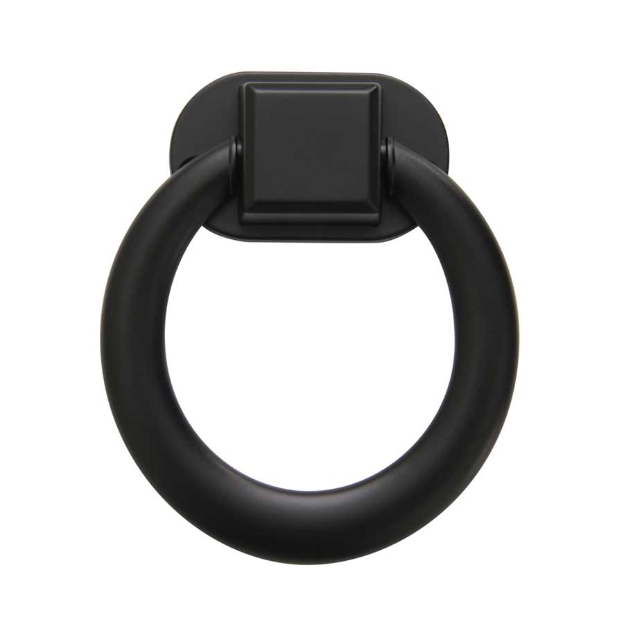 Maniglia ad anello - finitura Nero satinato - Sevensedie