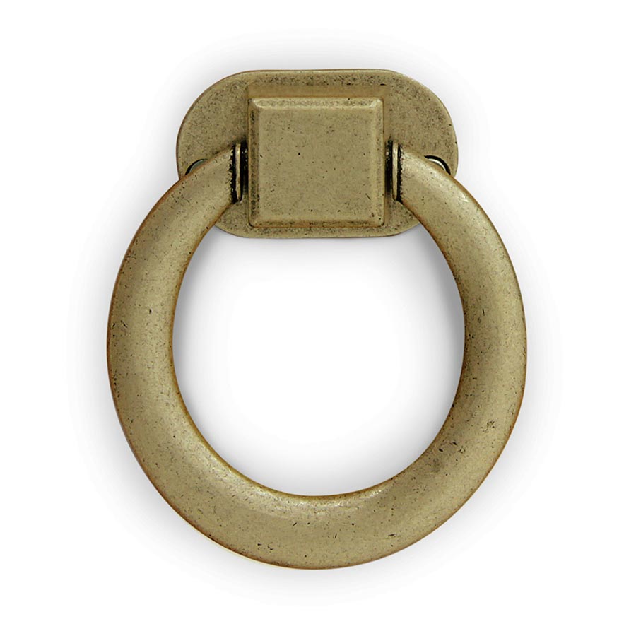 Maniglia ad anello - finitura Oro anticato - Sevensedie